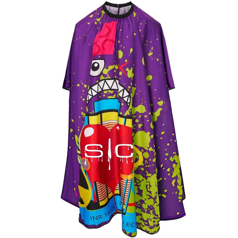 Stylecraft Extra-Long Kick Covers Barber Cape - Radioactive #SC350B