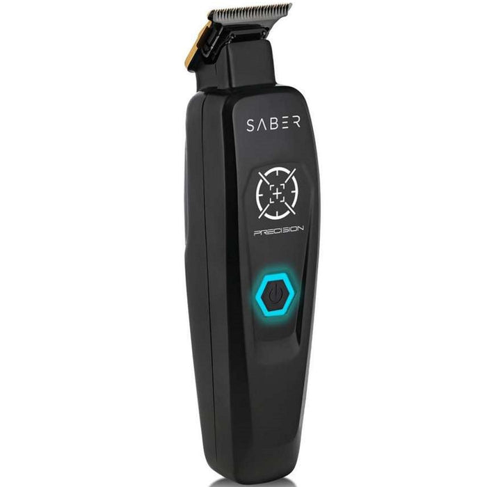 Stylecraft PRECISION Saber Professional Full Metal Body Digital Brushless Motor Cordless Hair Trimmer - Black #SC403BP