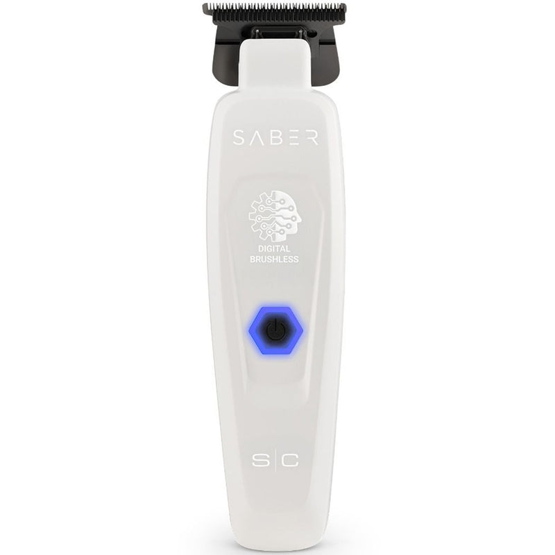 Stylecraft SABER II Professional Metal Clipper & Trimmer - White [DUO]