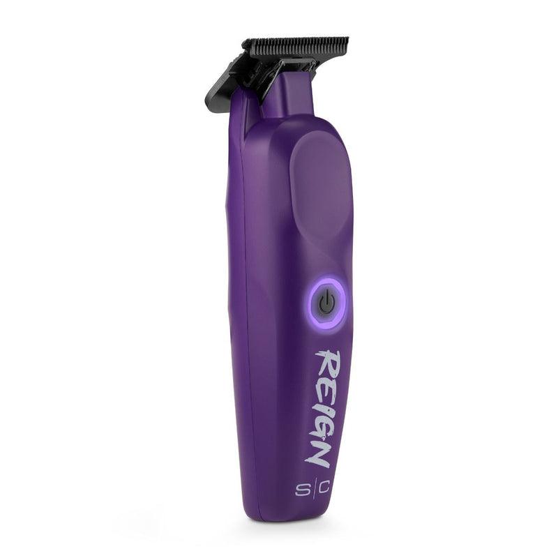 Stylecraft Pro REIGN Hair Trimmer with Eon Digital Brushless Motor - Purple #SC422P
