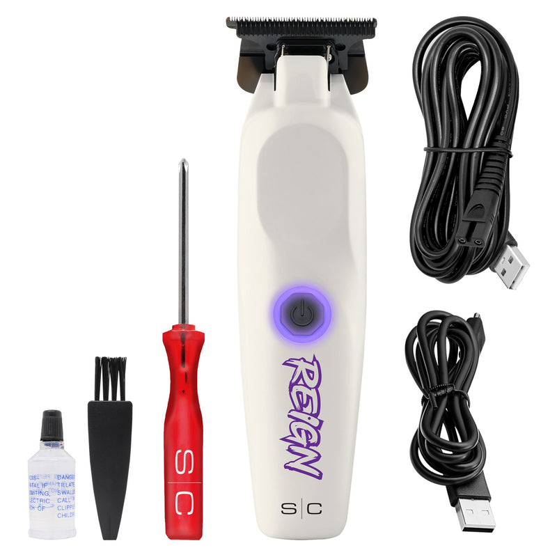 Stylecraft REIGN Professional Clipper & Trimmer - White [DUO]