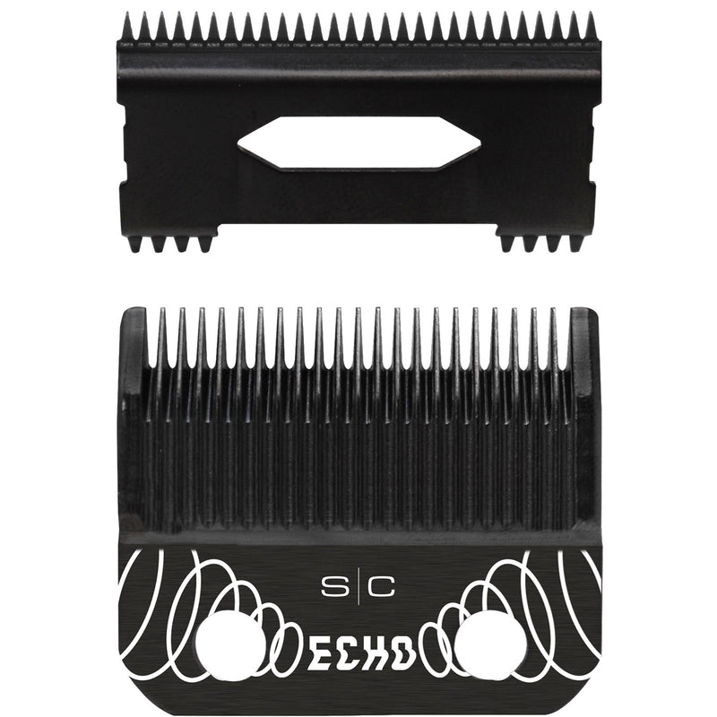 Stylecraft Replacement Echo Fixed DLC Clipper Blade with DLC Deep Tooth Cutter Set #SC545BL