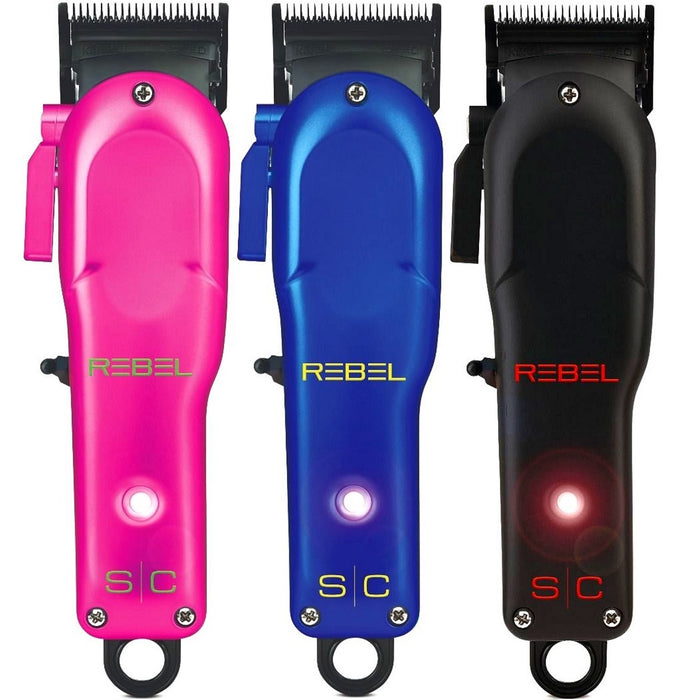 Stylecraft REBEL Professional Super-Torque Modular Cordless Hair Clipper #SC601