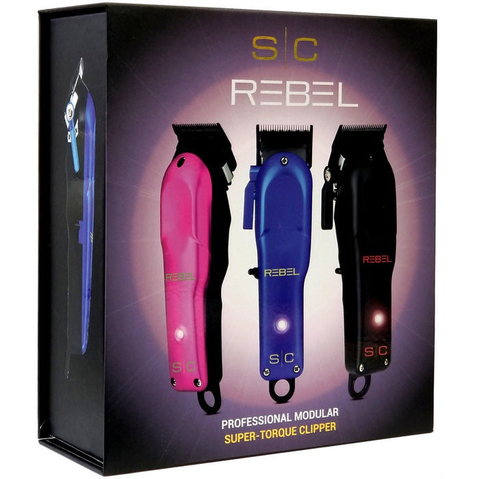 Stylecraft REBEL Professional Super-Torque Modular Cordless Hair Clipper #SC601