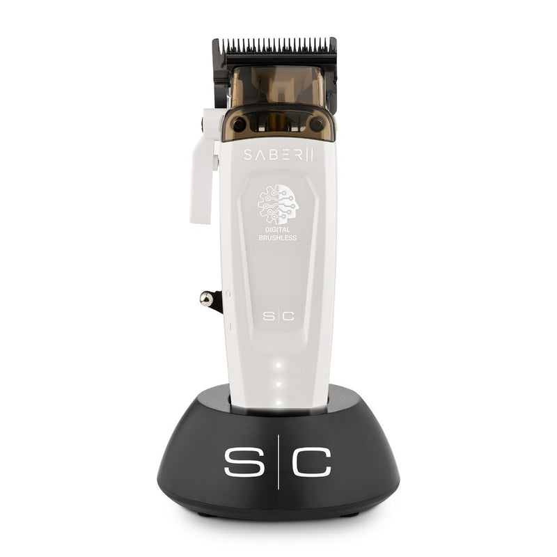Stylecraft Pro SABER II Professional Metal Clipper - White #SC619W