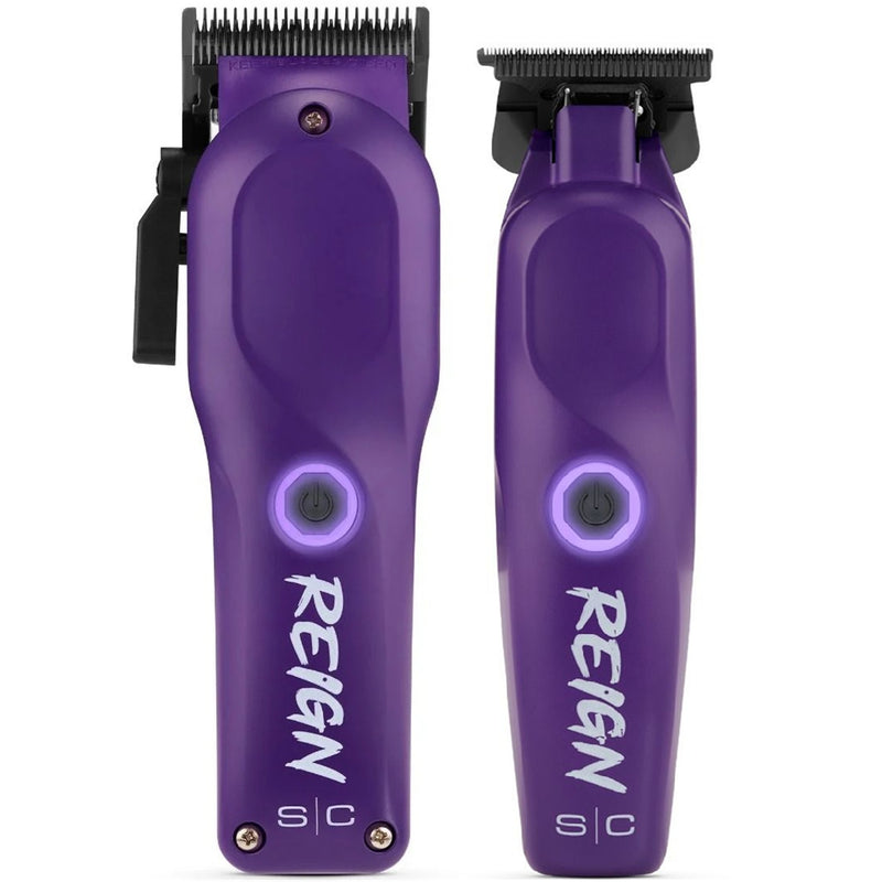 Stylecraft REIGN Professional Clipper & Trimmer - Purple [DUO]