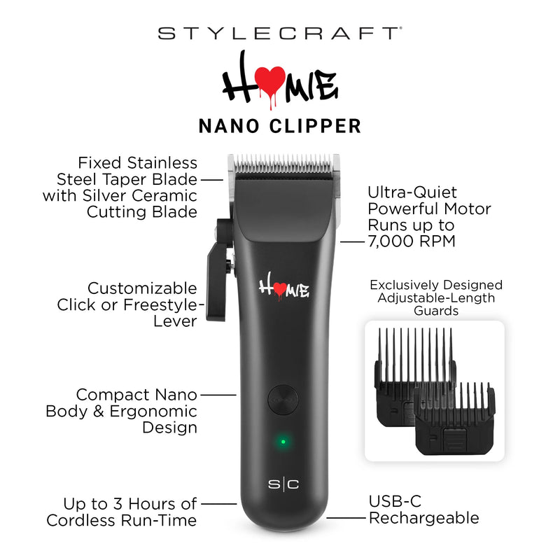 Stylecraft Pro Homie Nano Clipper #SC628B