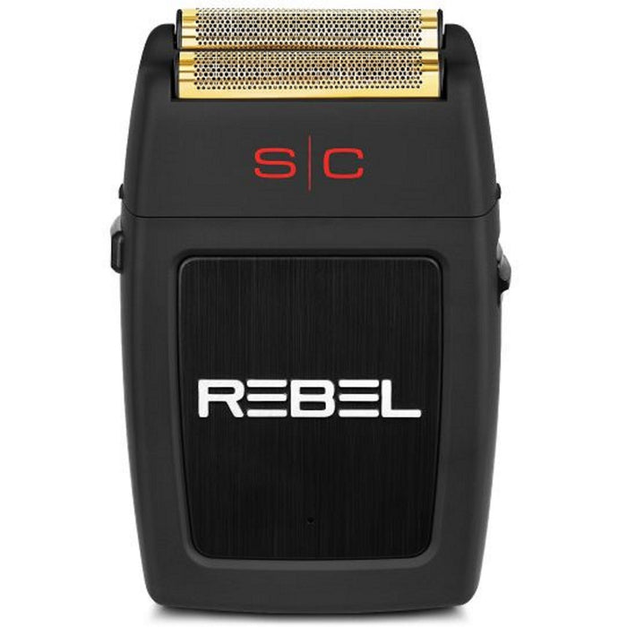 Stylecraft Rebel Electric Mens Foil Shaver with Super Torque Motor, Gold Titanium Foil Head #SC802B