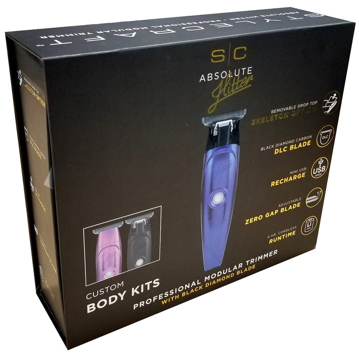 Stylecraft Absolute Hitter Professional Supercharged Motor Modular Cordless Hair Trimmer #SCAHTB