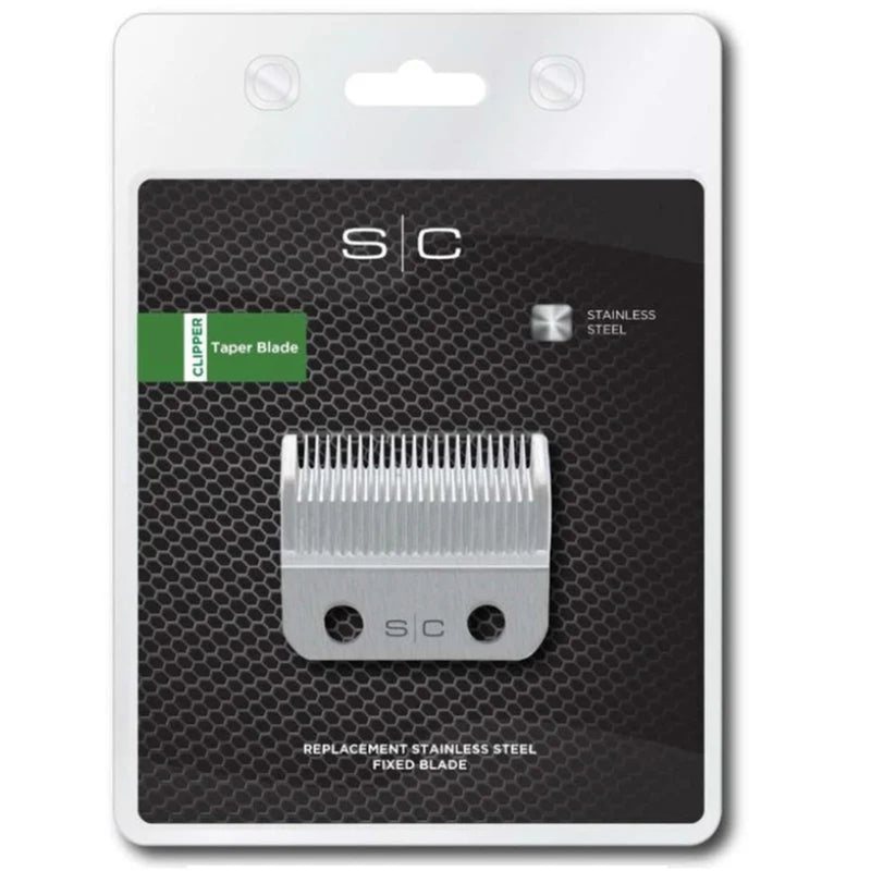 Stylecraft Replacement Fixed Stainless Steel Taper Clipper Blade #SCFSTCB