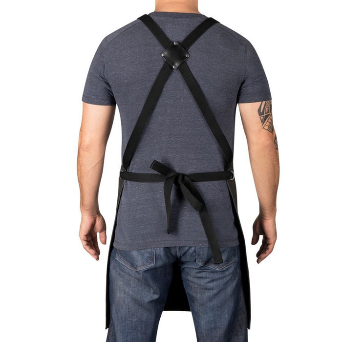 Stylecraft Heavy Weight Waterproof Professional Barber/Salon Apron Cross-Back Strap #SCGPBA