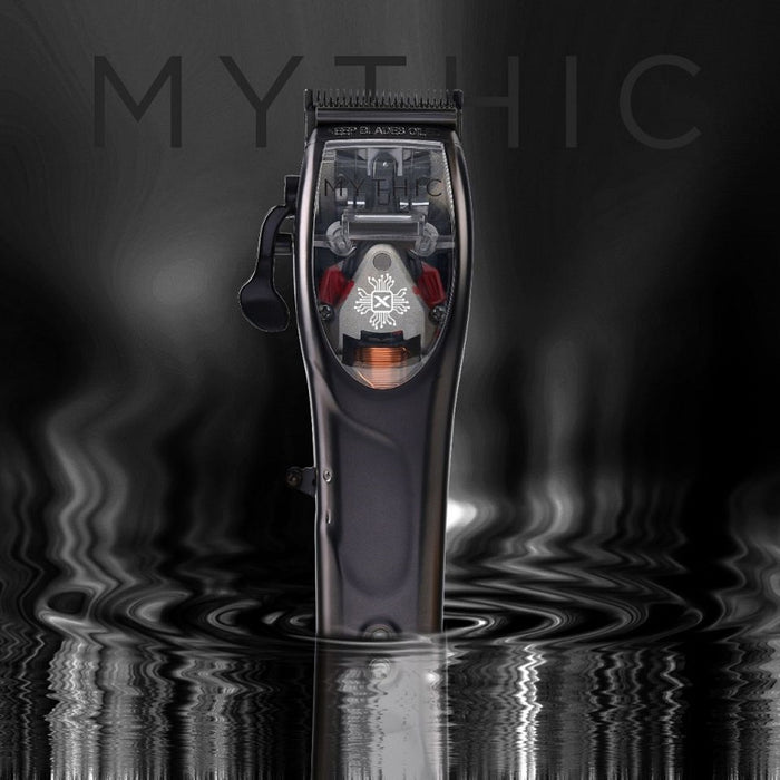 Stylecraft Mythic Professional Metal Body 9V Microchipped Magnetic Motor Cordless Hair Clipper #SCMMCB