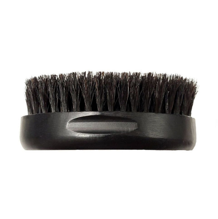 Stylecraft Professional Barber Oval Military Hair Brush 100% Natural Bristles with Wood Palm Handle #SCOVAL