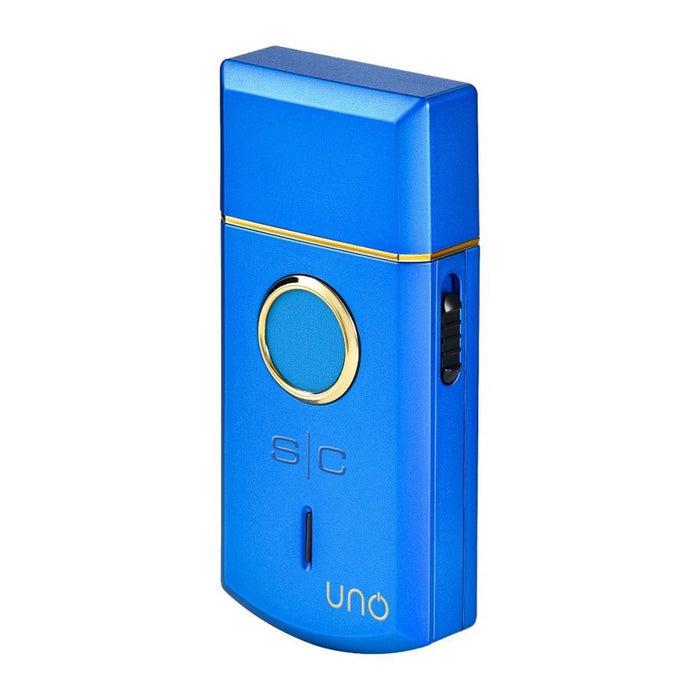 Stylecraft Uno Mini Single Foil Shaver USB Rechargeable with Velvet Travel Case - Blue #SCUNOSFSB