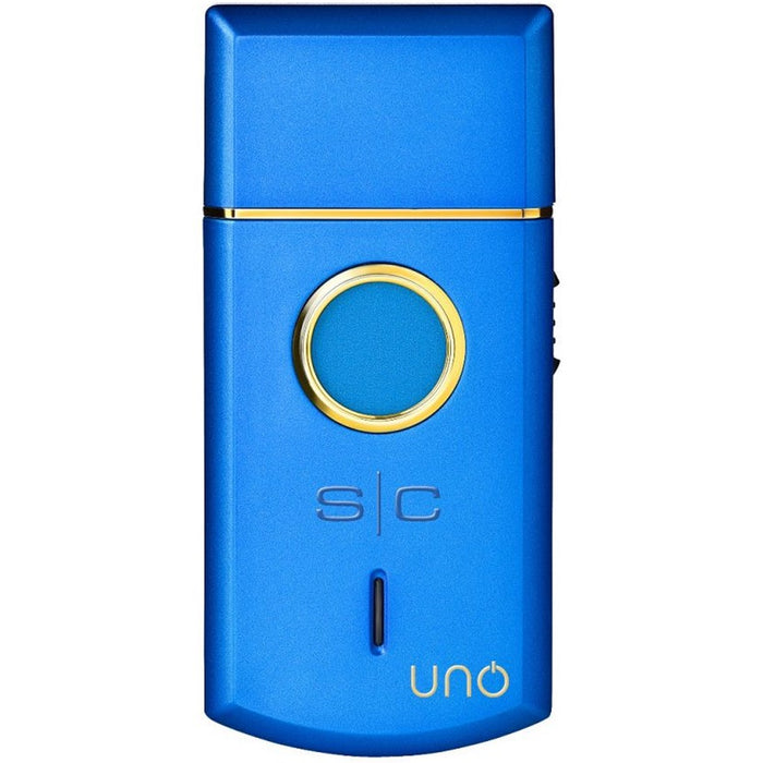 Stylecraft Uno Mini Single Foil Shaver USB Rechargeable with Velvet Travel Case - Blue #SCUNOSFSB