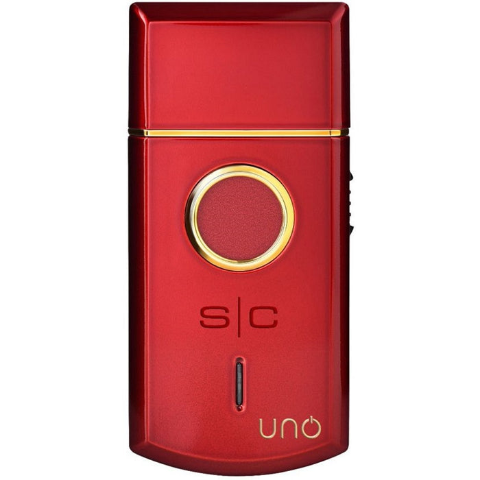 Stylecraft Uno Mini Single Foil Shaver USB Rechargeable with Velvet Travel Case - Red #SCUNOSFSR