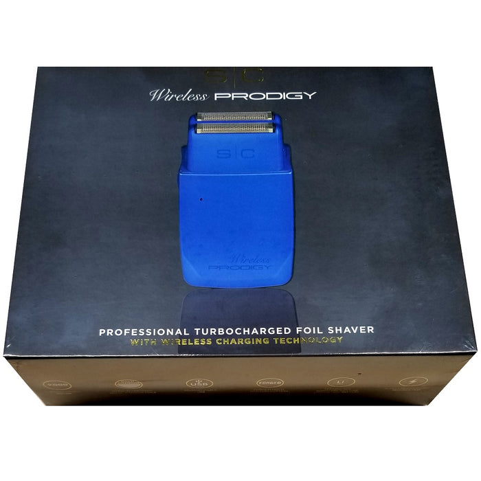 Stylecraft Wireless Prodigy Professional Turbo-Charged Smart Contouring Foil Shaver - Blue #SCWPFSB