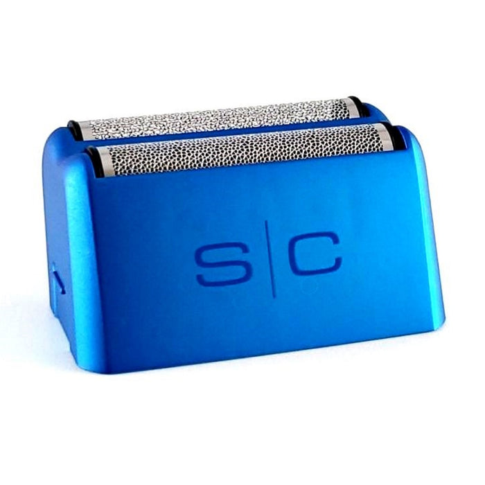 Stylecraft Replacement Silver Slick Foil Head Compatible with the Prodigy Shaver - Blue #SCWPSFB