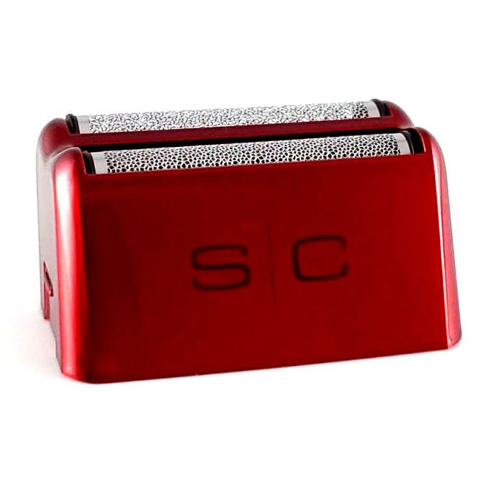 Stylecraft Replacement Silver Slick Foil Head Compatible with the Prodigy Shaver - Red #SCWPSFR