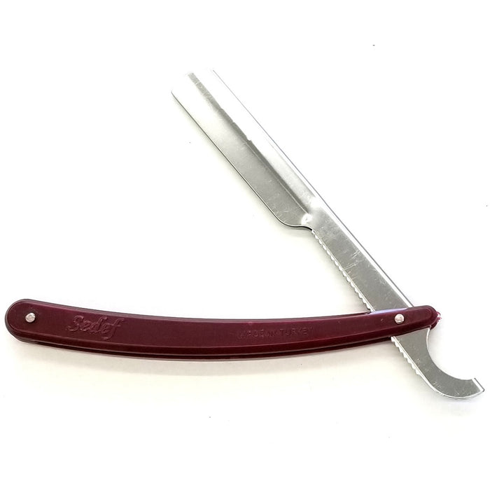 Sedef Plastic Handle Turkish Straight Razor