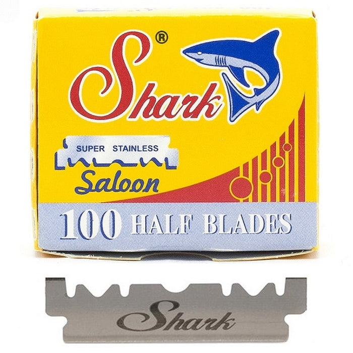 Shark Single Edge Super Stainless Half 100 Blades