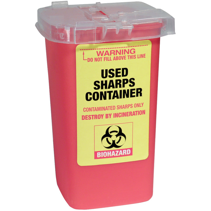 Scalpmaster Used Sharps Container #FSC555 - 6 Pack (Bulk)