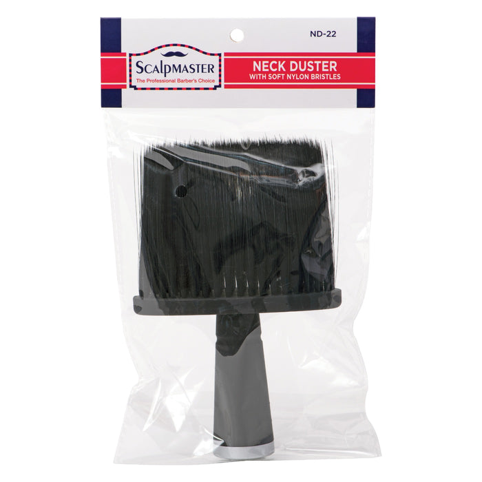 Scalpmaster Neck Duster With Soft Nylon Bristles Extra Wide #ND-22