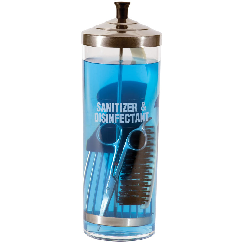Scalpmaster Disinfectant Acrylic Jar 42 oz #SC-550