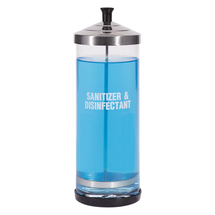 Scalpmaster Disinfectant Glass Jar 39 oz #SC-551
