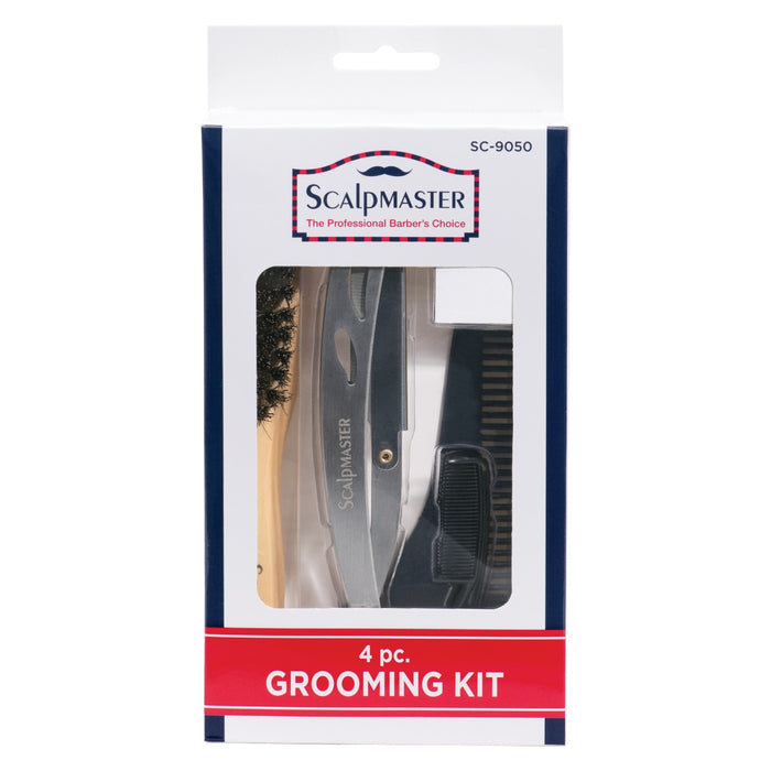 Scalpmaster 4 Pc. Grooming Kit #SC-9050