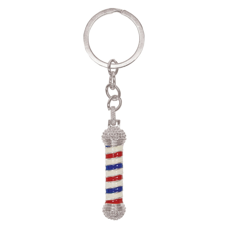Scalpmaster Keychain Barber Pole #SC-9059