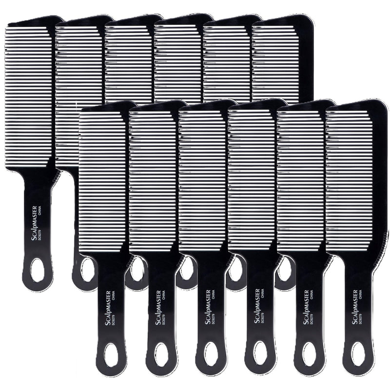 Scalpmaster 9" Barber Comb #SC9279 - 12 Pack (Bulk)