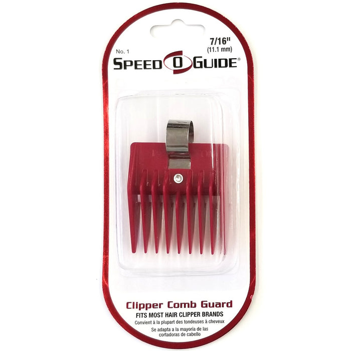 Spilo Speed-O-Guide Clipper Comb Guard [#1] 7/16" #18708+