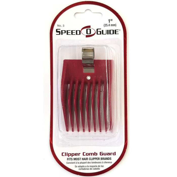 Spilo Speed-O-Guide Clipper Comb Guard [#3] 1" #18710.2