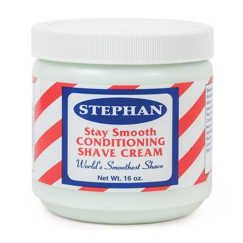 Stephan Stay Smooth Conditioning Shave Cream 16 oz - 12 Pack (Bulk)