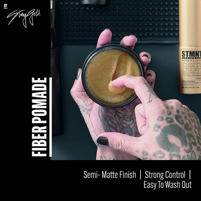 STMNT Fiber Pomade 3.38 oz