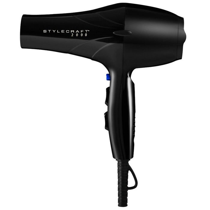 Stylecraft 2000 Super Ceramic Professional Dryer - Black #SC2000C