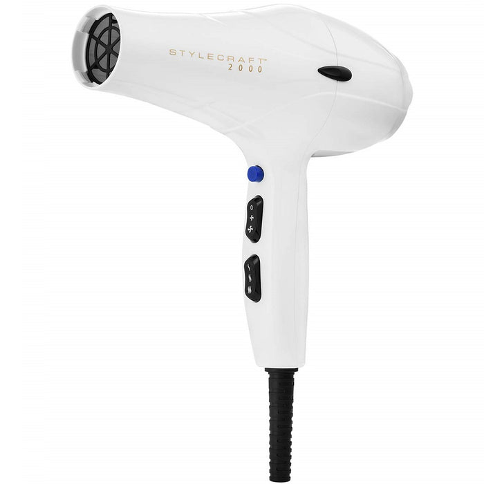 Stylecraft 2000 Super Ceramic Professional Dryer - White #SC2000CW