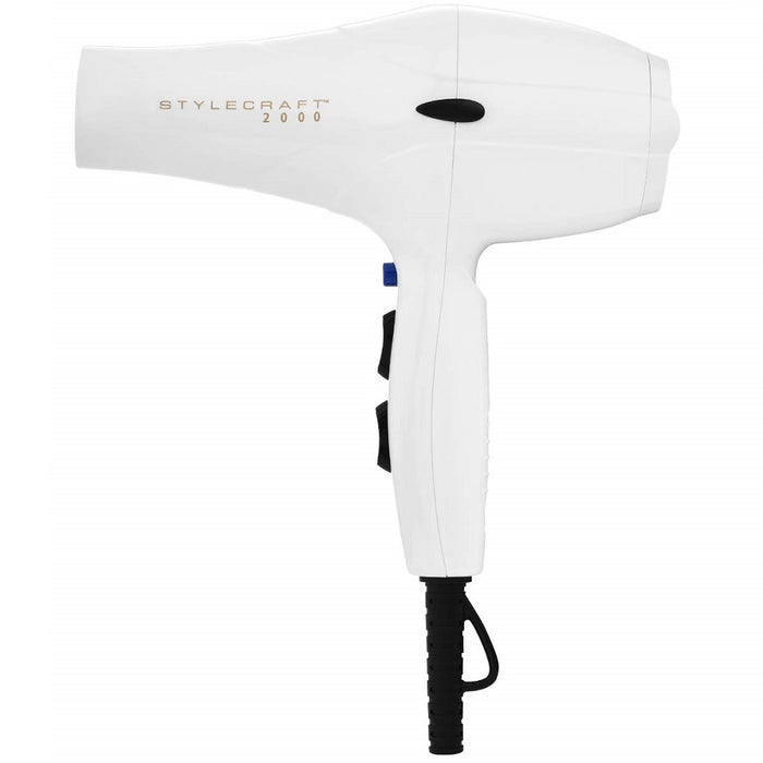 Stylecraft 2000 Super Ceramic Professional Dryer - White #SC2000CW