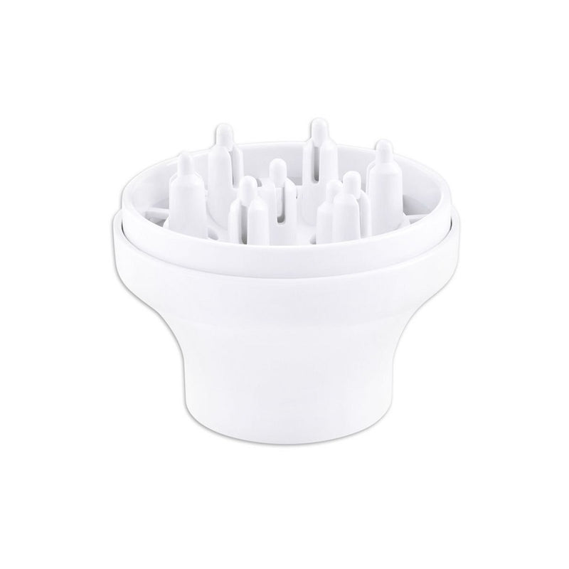 Stylecraft Peewee 1200 Folding Handle Dual Voltage Compact Travel Hair Dryer - White #SCPW1200W
