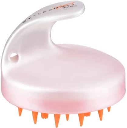 Stylecraft Hair Massage Shampoo Brush Soft Silicone #SCSMBO