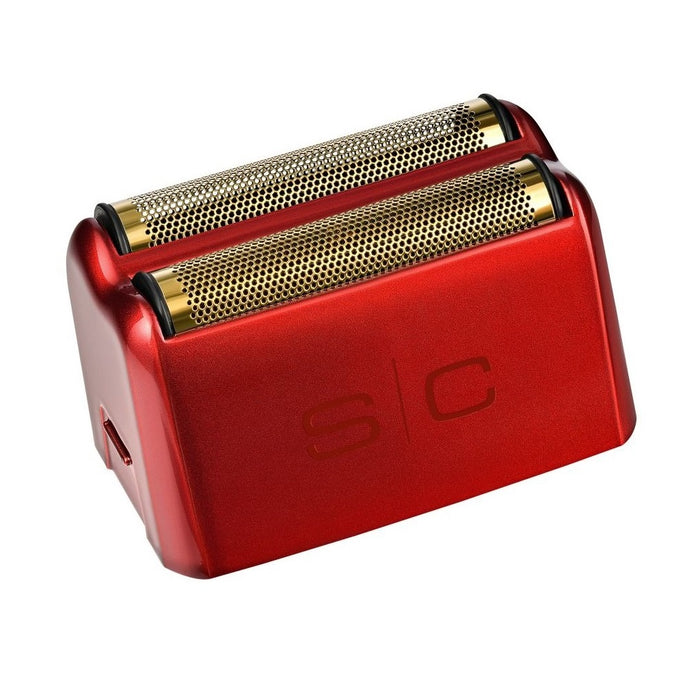 Stylecraft Replacement Gold Titanium Foil Head Compatible with the Prodigy Shaver - Red #SCGRFAZWPR