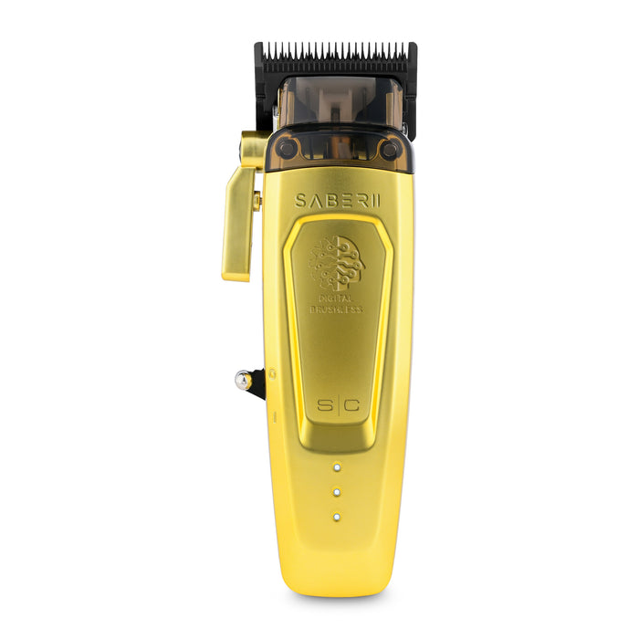 Stylecraft Pro SABER II Professional Metal Clipper - Gold #SC617M