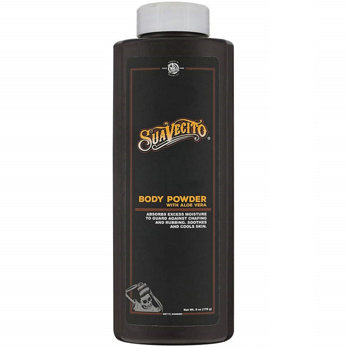 Suavecito Body Powder with Aloe Vera 6 oz