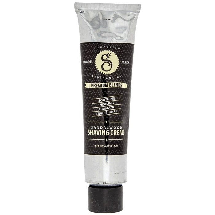 Suavecito Premium Blends Sandalwood Shaving Creme 4 oz