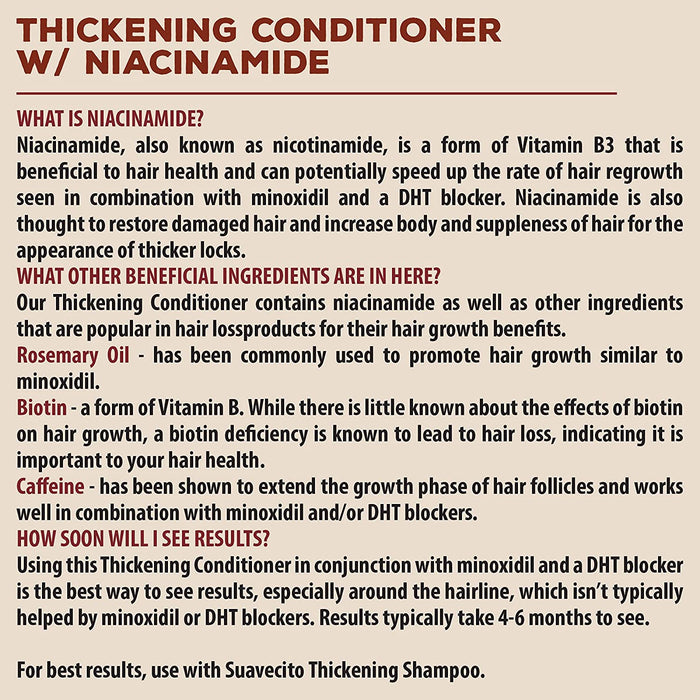 Suavecito Thickening Conditioner 8 oz