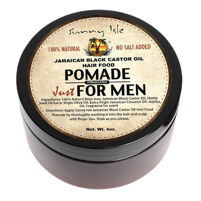 Sunny Isle Jamaican Black Castor Oil Pomade For Men 4 oz