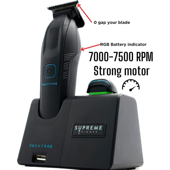 Supreme Recharge Trimmer - Black #ST777/BLK