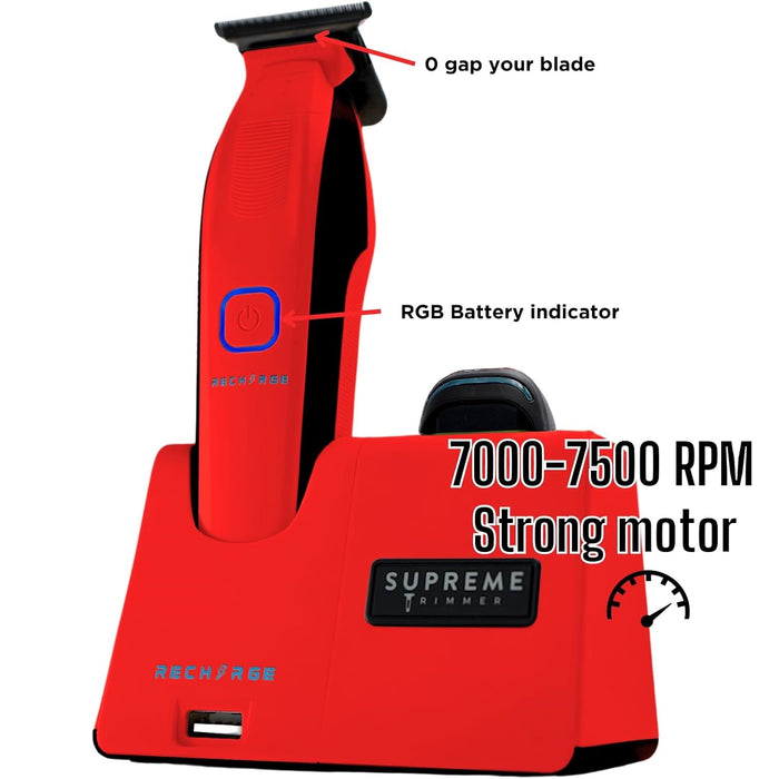 Supreme Recharge Trimmer - Red #ST777/RED