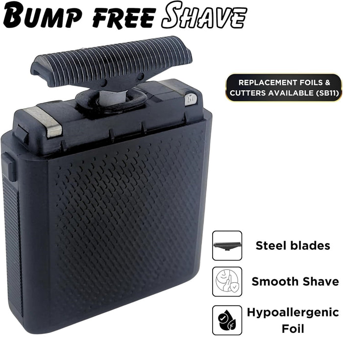 Supreme Solo Mens Single Foil Shaver #STF101/BLACK